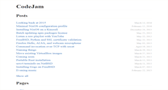 Desktop Screenshot of codejam.info