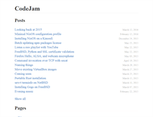 Tablet Screenshot of codejam.info